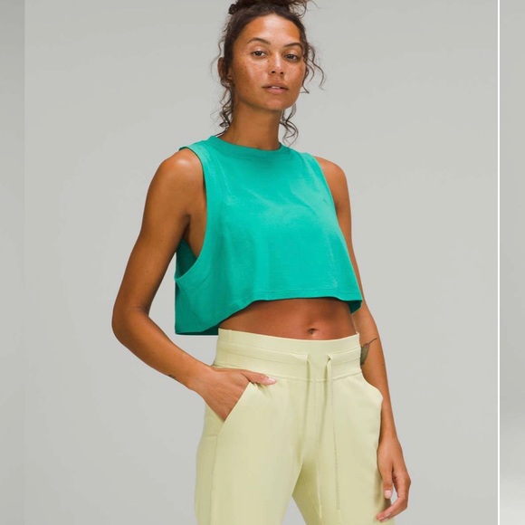 lululemon athletica Tops - Lululemon All Yours Crop Tank Top